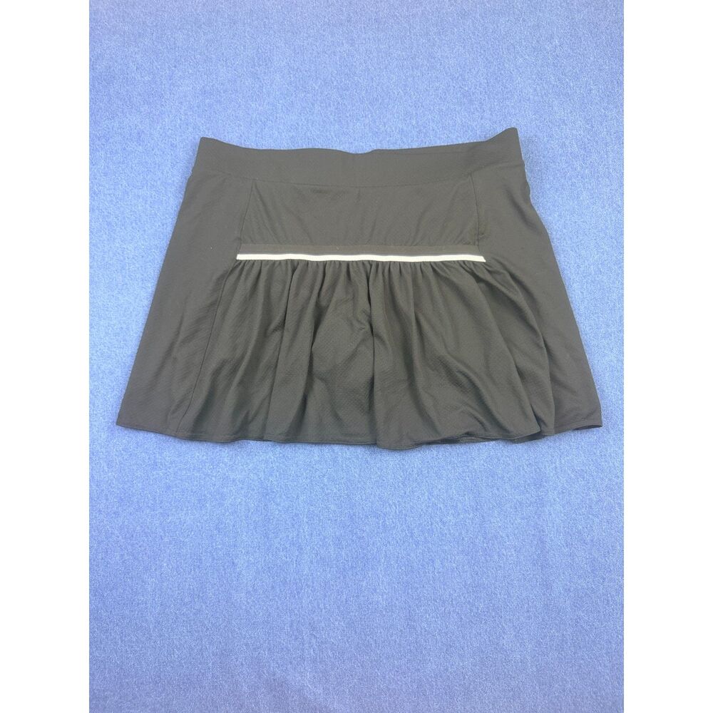 Adidas Climalite Women’s L Black Tennis Running Athletic Skort Skirt